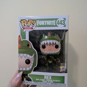 Funko Pop! Games Fortnite Rex Vinyl Figure - Green
